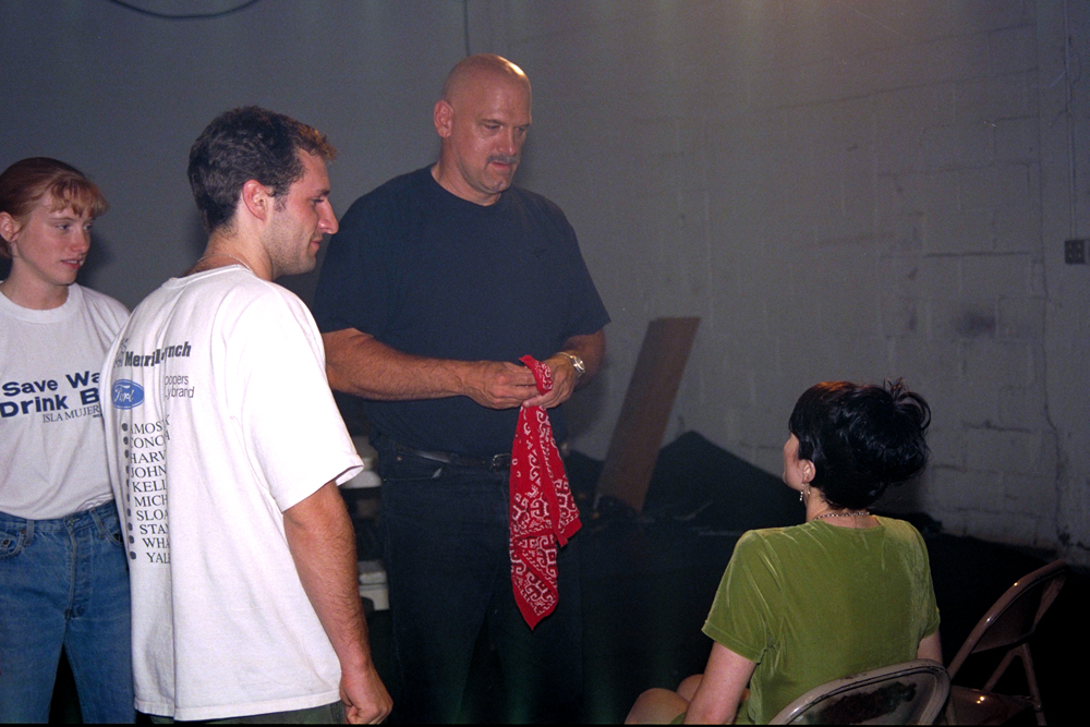 Directing Jesse Ventura and Kate Clarke for 20/20 VISION